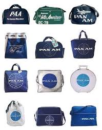 Notes From Somewhere Bizarre The Airline Bag Lounge Vintage Airlines Airline Travel Pan American Airways