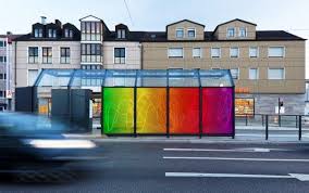 Bus Stop Hochzoll In Augsburg Designed By Rita Kriege Otobus