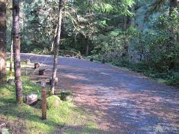 Enjoy camping amongst the tall trees with the sound of the river rushing past your campsite. Whispering Falls Campground Detroit Ranger District Santiam Oregon