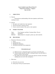 Download the music and math lesson plans to show how to use integrate music into math and meet standards. Semi Detailed Lesson Plan In Health Grade 7 Picshealth