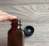 3oz Wholesale 50ml 100ml Amber Essence Cosmetic Oil Glass Bottle Boston  square Glass Bottle with Plastic Screw Lid
