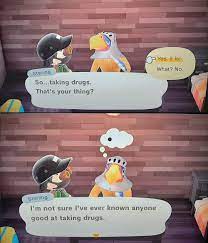 He often talks about exercise or sports and may brag about his physical fitness. Sterling Is Getting Weird O Animalcrossing