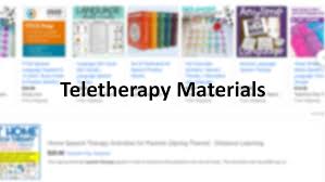 Websites that offer teletherapy games and online worksheets for ot virtual sessions there are many online games out there that can be used in teletherapy sessions. Materials How To Maximize Effectiveness For Teletherapy Slp