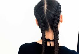 Pigtail braids look especially stunning if you don't do anything extra. The Boxer Braid Aka Double French Braid A How To Coveteur