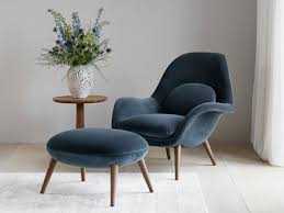 Designed By Space Copenhagen For Fredericia The Swoon Lounge Chair Is A Comfortable Sophisticated Loun Swoon Lounge Chair Furniture Design Chair Swoon Chairs