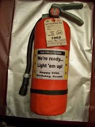 Birthday Cake On Fire Funny Fire Extinguisher 50th Birthday Cake 50thbirthday 50th Birthday Cake 50th Birthday In 2019 Adult Birthday Cakes 50th Birthday Cakes For Men Funny 50th Birthday Cakes