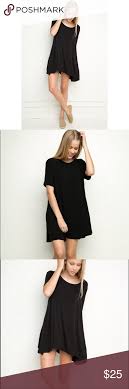 Brandy Melville Black Flowy Dress Trendy Dresses Summer Dresses Casual Fall Dresses For Teens Dance