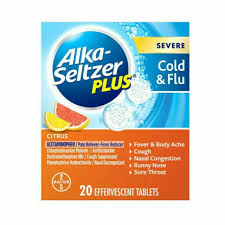 Check spelling or type a new query. Alka Seltzer Plus Severe Cold And Flu Tablet 20 Count For Sale Online Ebay