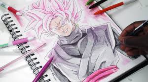 Dragon ball gt dragon ball image dragonball evolution son goku goku manga character art character design super anime ball drawing. Drawing Goku Black Super Saiyan Rose Inktober Day 11 Dragon Ball Super Demoose Art Youtube