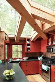 rustic red 28 cool kitchen cabinet