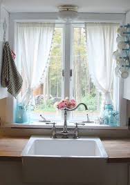 Window treatment for your kitchen is very important. New House Inspirations Kitchen Window Curtains Kitchen Curtain Designs Kitchen Window Treatments