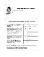 Iktibar yang diperoleh daripada pembentukan negeri sembilan. Ppt Sej T3 2019 Docx Sulit Smk Convent M Kajang Pentaksiran Tahun 2019 21 Tingkatan 3 Sejarah Mei 2019 2 Jam Dua Jam Jangan Buka Kertas Soalan Ini Course Hero