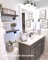 Check spelling or type a new query. Rustic Bathroom Decoration Ideas Farmhouse Bathroom Decor Bathroom Decor Small Bathroom Decor