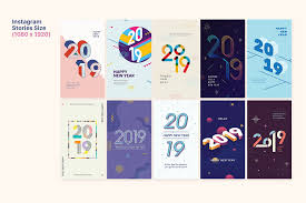 2019 New Year Instagram Bundle Instagram Square Instagram Template Instagram