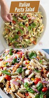 Italian Pasta Salad Recipe Easy Quick 30 Minutes Best Recipe Box Recipe Italian Pasta Salad Recipe Pasta Salad Italian Easy Pasta Salad Recipe
