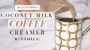 bulletproof coffee recipe coconut milk