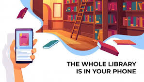 Download Online Library App For Reading Banner For Free Library App Online Library Mobile Learning