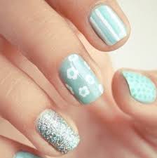 4.3 out of 5 stars 196. Nail Designs Mint Green Nail Art Designs