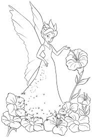 I find tinkerbell to be a fascinating disney character. Tinkerbell And Friends Coloring Pages