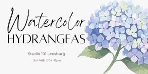 Watercolor Hydrangeas