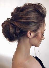 20 Low Set Wedding Updo Hairstyles 2018 Pics Bucket Updos For Medium Length Hair Wedding Hair Trends Medium Length Hair Styles