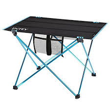 Intey Folding Picnic Table Portable Camping Table Ultralight Roll Up With Storage Bag For Outdoors All4hiking Com Folding Picnic Table Camping Table Camping Picnic Table