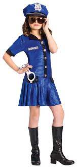 Police Girl Child 4 6 In 2021 Girl Costumes Halloween Costumes For Girls Girl Police Officer Costume