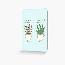 Make someone's day and share a funny birthday wish! Pun Greeting Cards Redbubble