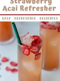 Check spelling or type a new query. Strawberry Acai Refresher Food With Feeling
