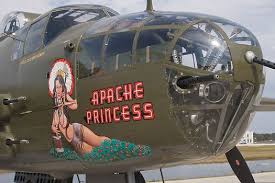 Pixstel B 25j Apache Princess Photo No 2991 From Pixstel Nose Art Airplane Art Wwii Bomber