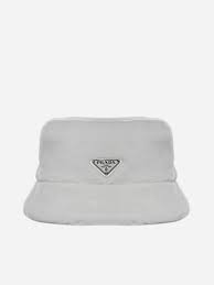 Shearling Bucket Hat White Prada Danielloboutique It