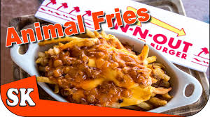 Although some people think that they are not as crisp as other fries from competitors, they still taste great. In N Out Fries Animal Style Youtube