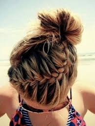 Cute Style For Short Hair I Actually Like This Try When My Hair Is A Little Longer Pretty Braided Hairstyles Long Hair Styles Hair Styles
