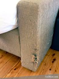 Fix For A Cat Scratched Couch Cat Scratching Furniture Couch Repair Furniture Scratches