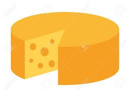 Yellow Round Swiss Emmental Or Gouda Cheese Wheel Flat Vector Royalty Free Cliparts Vectors And Stock Illustration Image 106890648