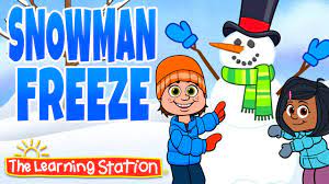 Download Snow Man Freeze Song Freeze Dance Winter Song For Kids Brain Breaks By The Learning Station Youtube