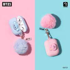 Royche X Bt21 Airpods Pro Case Bt21 Baby Pom Pom K Star