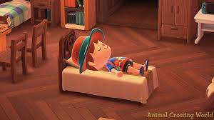 Rattan bed rattan bed pictured. Animal Crossing World à¸šà¸™à¸—à¸§ à¸•à¹€à¸•à¸­à¸£ Check Your Mailbox After Updating To Version 1 4 To Receive The Special Luna S Bed Furniture Item From Luna Herself It S A Remake Of The Bed Found