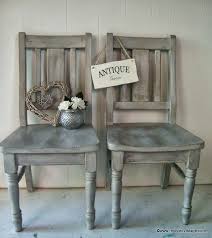 Restyled Vintage French Willow Grey Whitewashed Chairs Whitewashed Chairs Painted Furniture Painted Chairs
