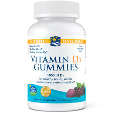Association of hypogonadism with vitamin d status: Vitamin D3 Gummies Vitamins More Nordic Naturals