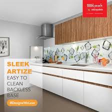 Some are so sleek they don't even have door handles or knobs! Sleek Kitchens On Twitter Sleekstylus The Backless Base Cabinets Are Easy To Clean Leaving No Crevices Or Nooks For Insects Or Accumulation Of Dust Book Today Https T Co U0pkbuktkx Designswelove Https T Co Ym1kovi5ex