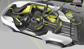 Student Designers Visualize New CUV Interior
