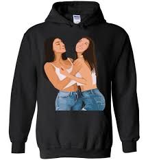 Charli And Dixie D Amelio Tiktok Fanart Funny Gift Hoodie In 2020 Hoodies Funny Gifts Fashion