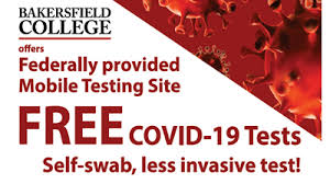 It is supposed to be. Bc To Hold Covid 19 Testing On Panorama Campus 9 22 20 Bakersfield College