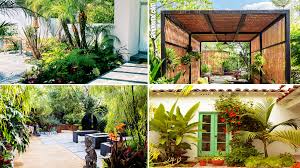 For example, the orange wall is a radiant focal point in the outdoor space below, which features greenery of all. 10 Awesome Ideas How To Make Small Tropical Backyard Ideas Simphome