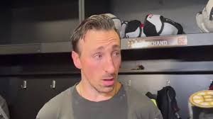 Listen up! You’ll want to hear this interview with @Boston Bruins Captain  Brad Marchand #NHLBruins