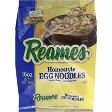 My family loves chicken noodle soup; Reames Homestyle Egg Noodles Pasta Rice Northland Food