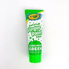 And that means getting clean always comes next! 3 Oz Crayola Bathtub Finger Paint Kids Soap Screamin Green Ebay