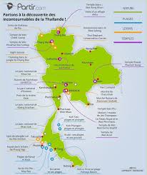 Notre agence de voyage organise pour vous des programmes sur mesure en thaïlande. Carte Des Incontournables Thailande Thailande Carte Thailande Thailande Voyage