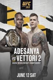 All bouts will be streamed on espn+ in english and spanish. Ufc 263 Adesanya Vs Vettori 2 2021 Full Movie 123movies